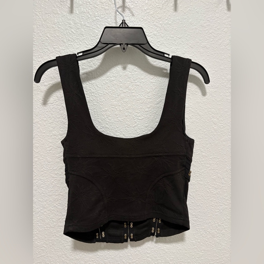 Free People Don’t Look Back Top In Black Sz Xs Run Big - Picture 6 of 9